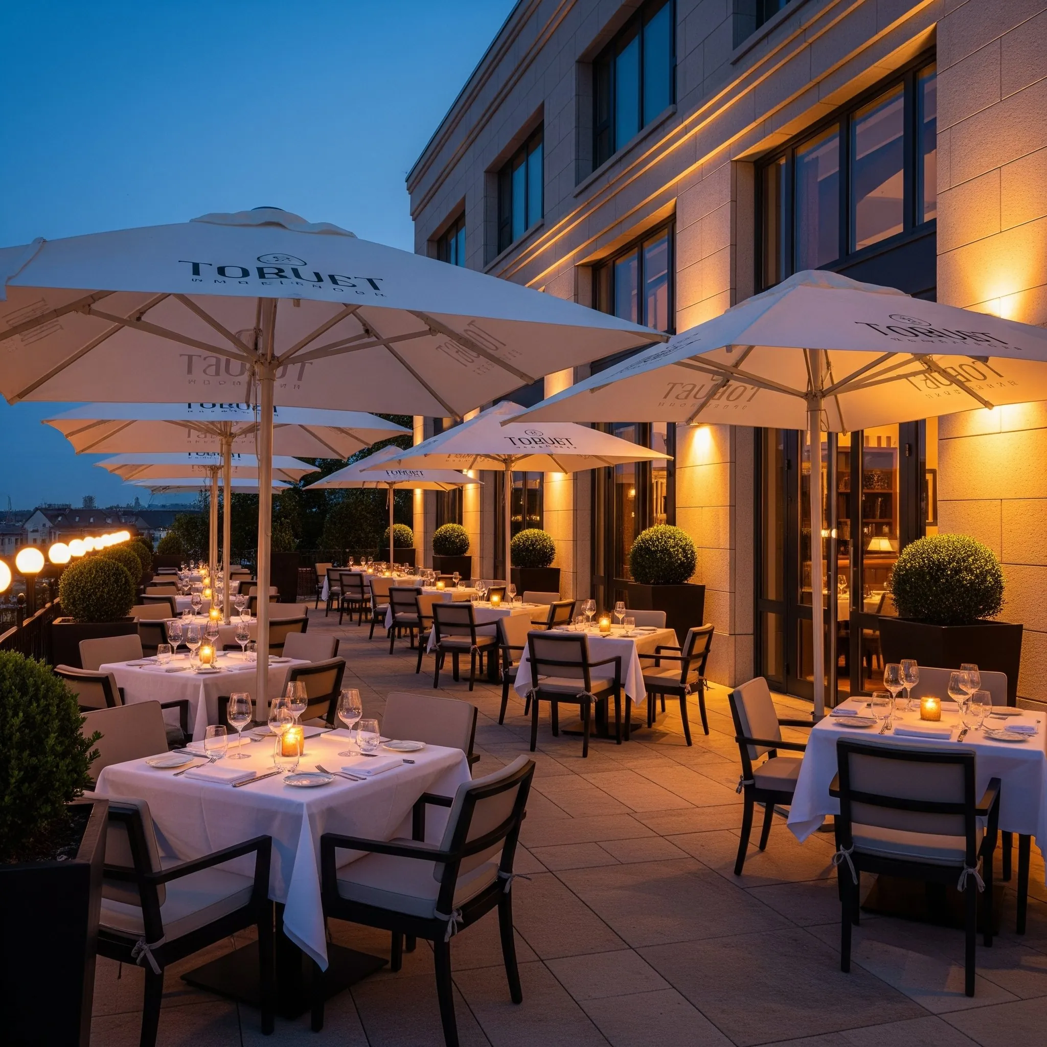 Parasole restauracyjne